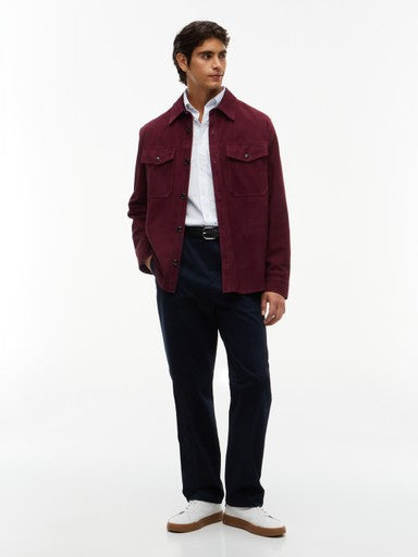 Hemden lange mouw blauw Tommy Hilfiger