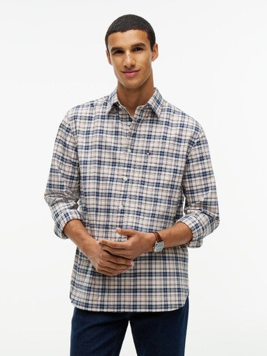 Hemden lange mouw multicolor Tommy Hilfiger