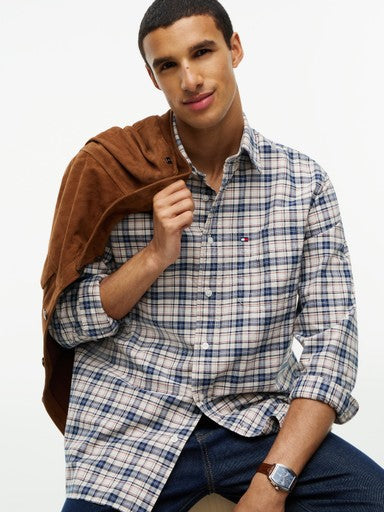 Hemden lange mouw multicolor Tommy Hilfiger