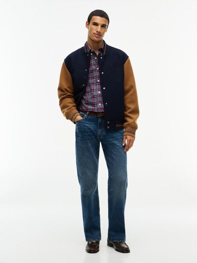 Hemden lange mouw blauw Tommy Hilfiger