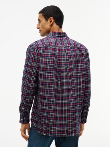 Hemden lange mouw blauw Tommy Hilfiger