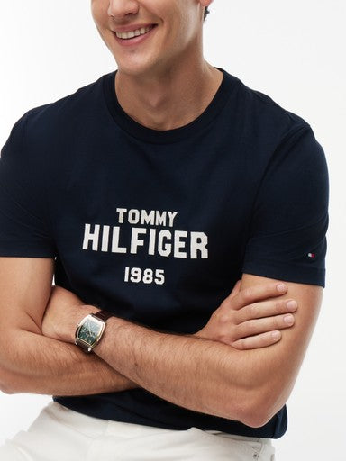T-shirts korte mouw navy Tommy Hilfiger