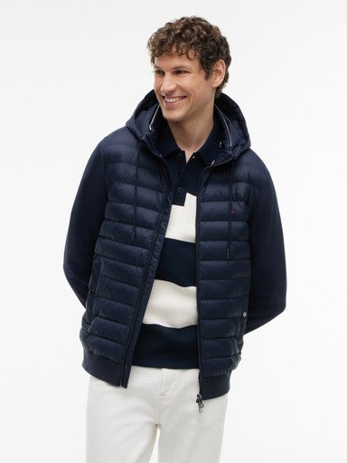 Hemden lange mouw navy Tommy Hilfiger