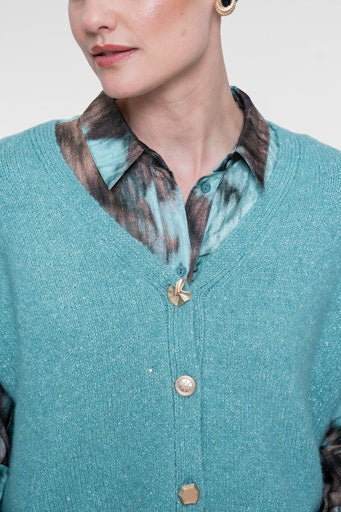 Cardigans blauw Geisha