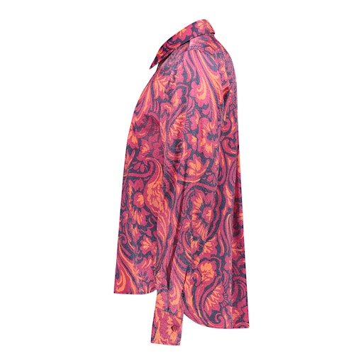 Blouses lange mouw navy Geisha