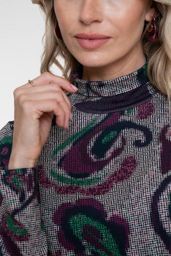 T-shirts lange mouw rood Geisha