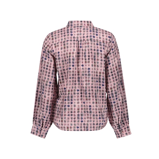 Blouses lange mouw roze Geisha