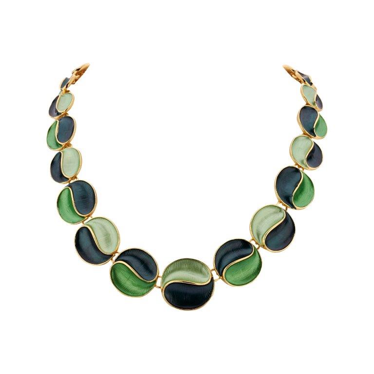 Juwelen groen Les Cordes