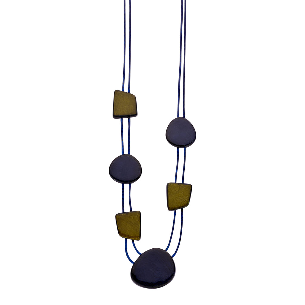 Juwelen blauw Les Cordes