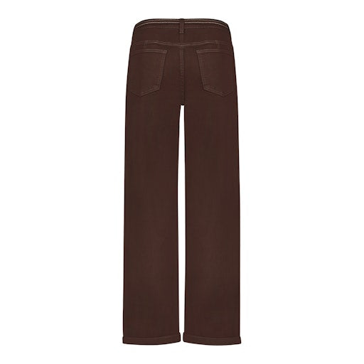Jeans bruin Geisha