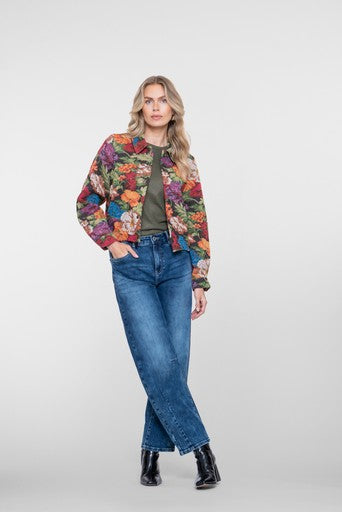 Jeans blauw Geisha