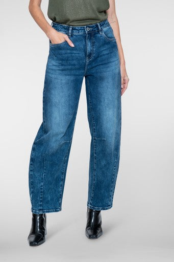 Jeans blauw Geisha