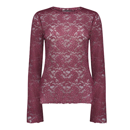 T-shirts lange mouw rood Geisha
