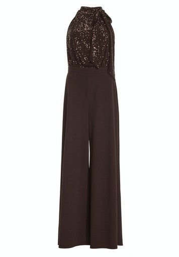 Jumpsuits zonder mouw bruin SWING