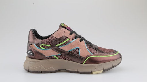 Sneakers rood Floris Van Bommel