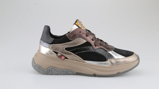 Sneakers goud Floris Van Bommel
