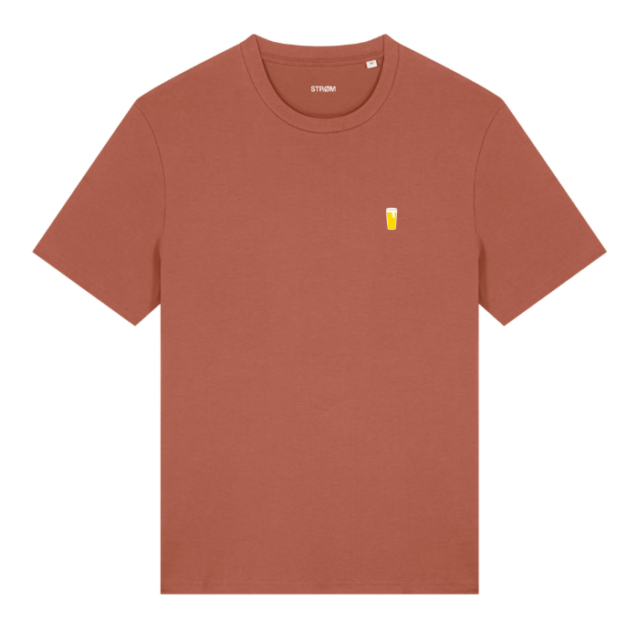 T-shirts korte mouw rood STRØM