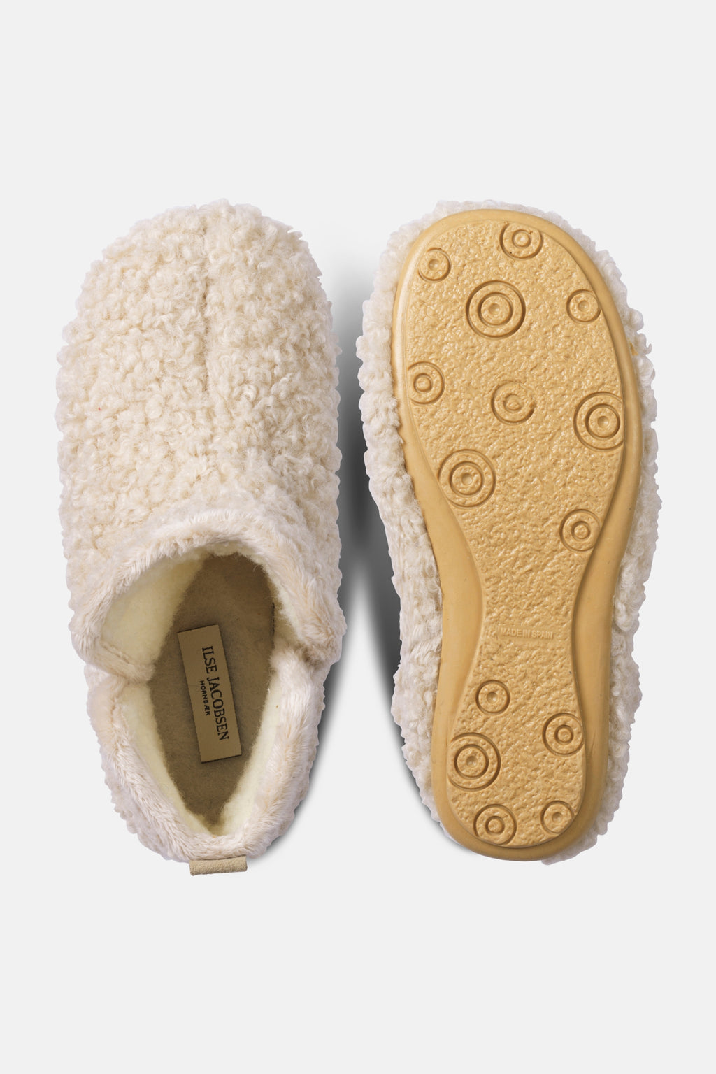 Pantoffels beige Ilse Jacobsen