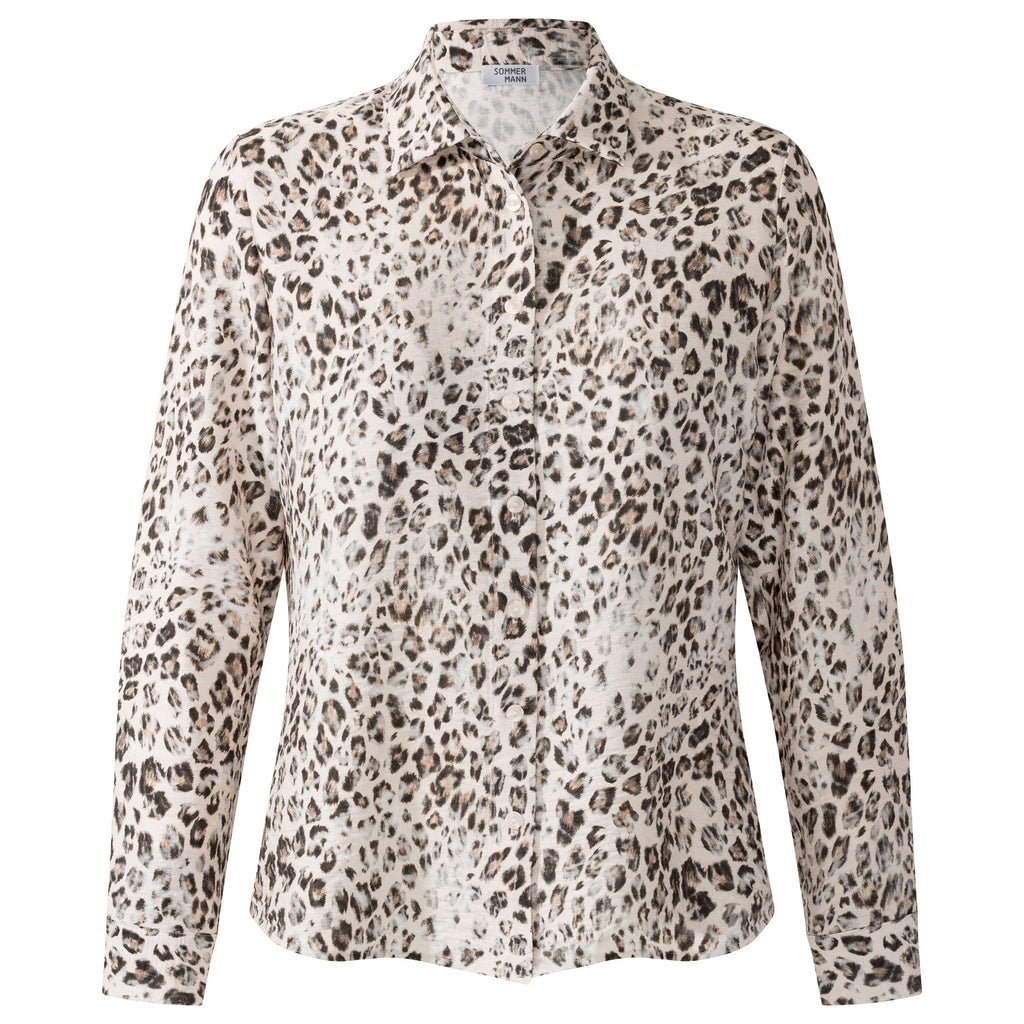 Blouses lange mouw roze Sommermann