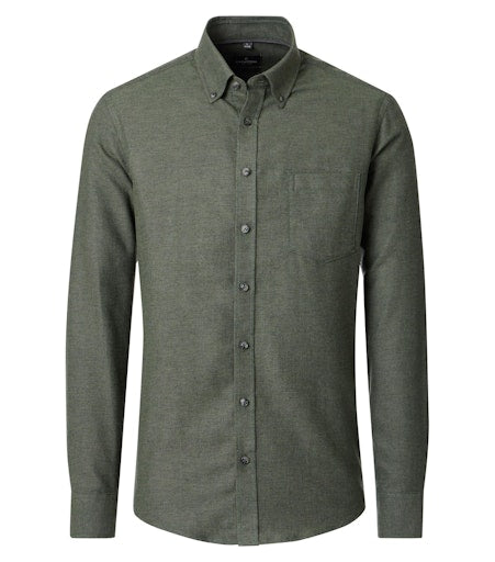 Hemden lange mouw groen Casa Moda