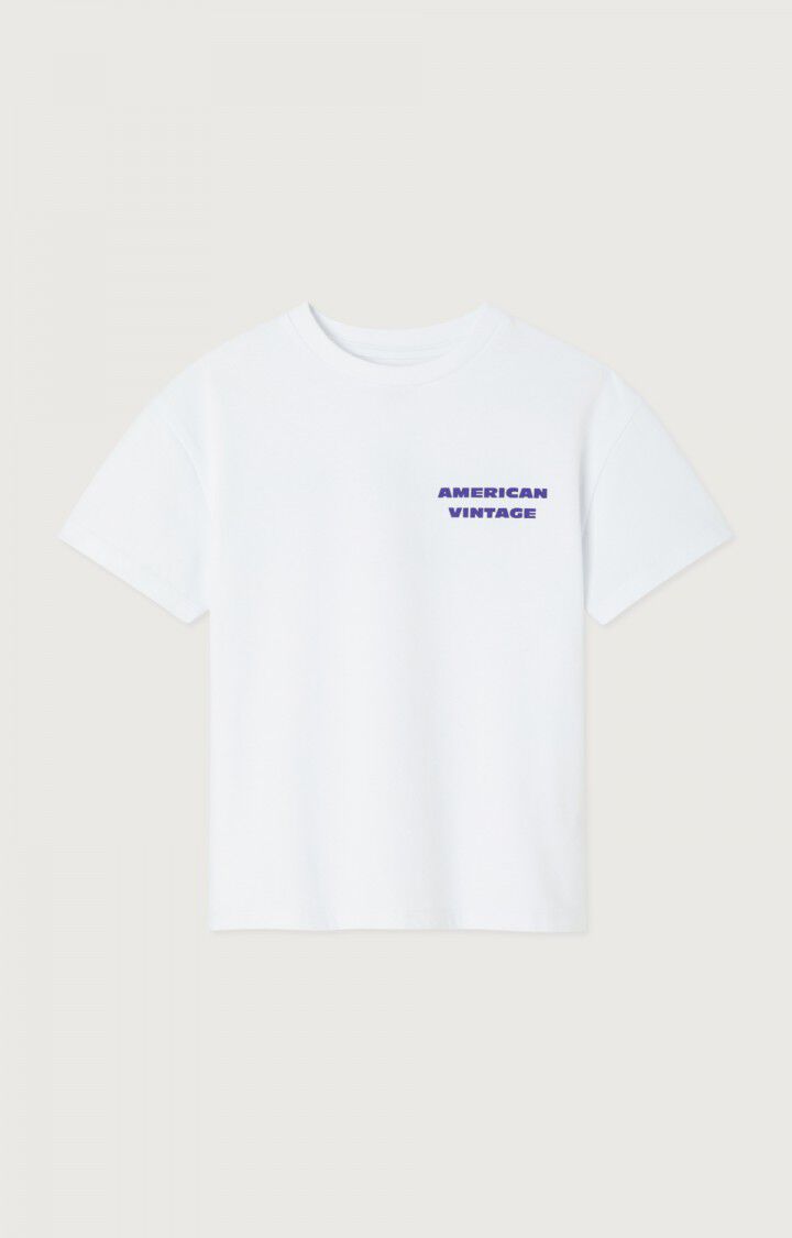 T-shirts korte mouw wit American Vintage Kids