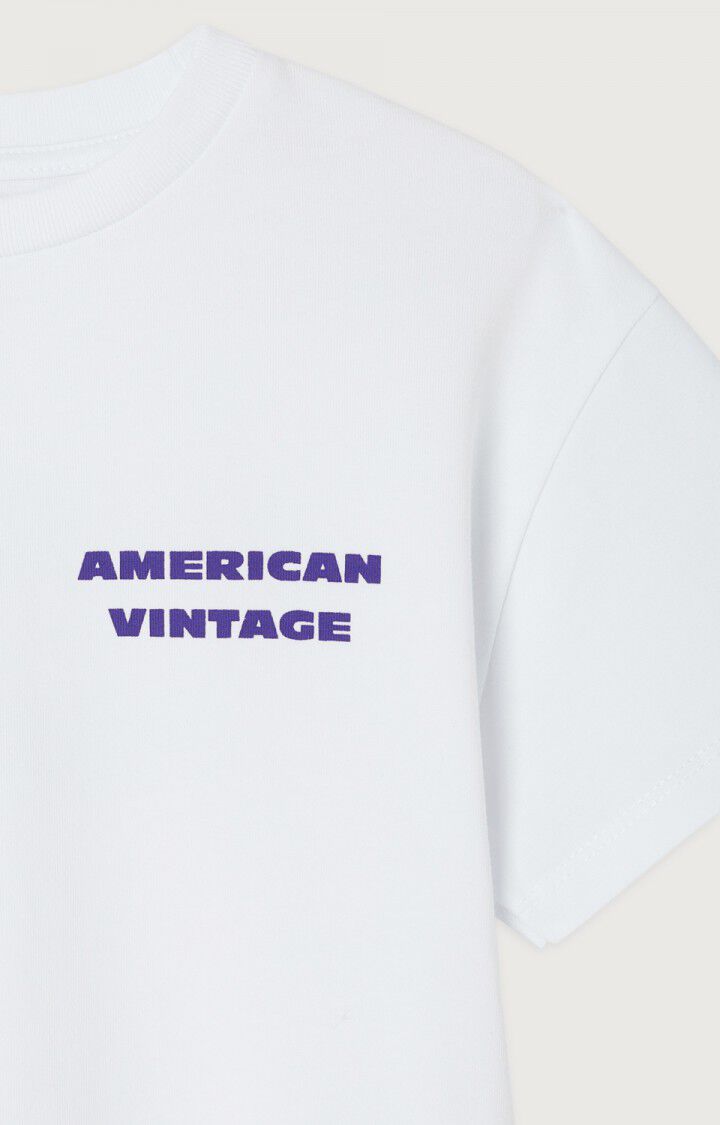 T-shirts korte mouw wit American Vintage Kids
