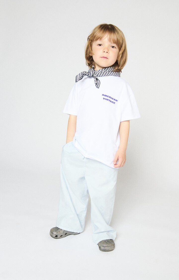 T-shirts korte mouw wit American Vintage Kids