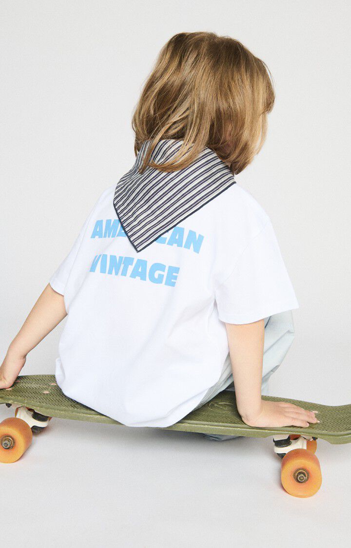 T-shirts korte mouw wit American Vintage Kids
