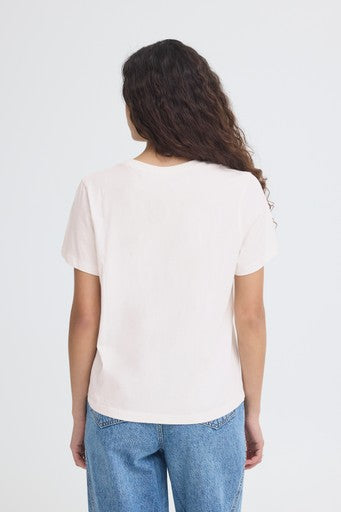 T-shirts korte mouw wit ICHI