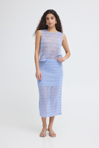 Rokken blauw ICHI