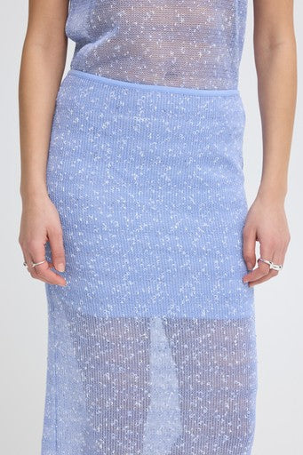 Rokken blauw ICHI