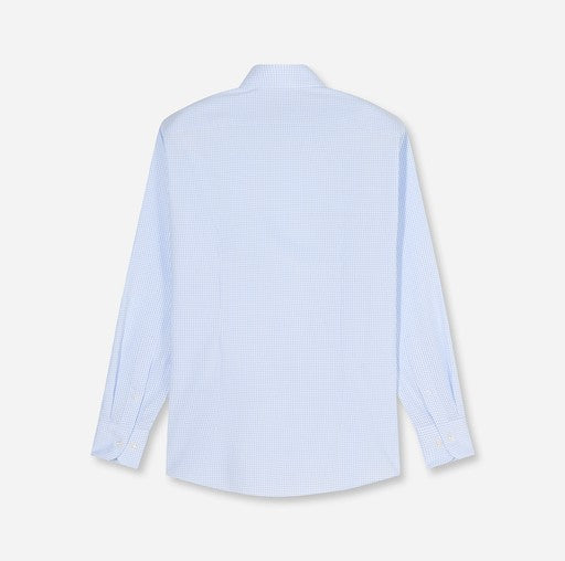 Hemden extra lange mouw blauw OLYMP