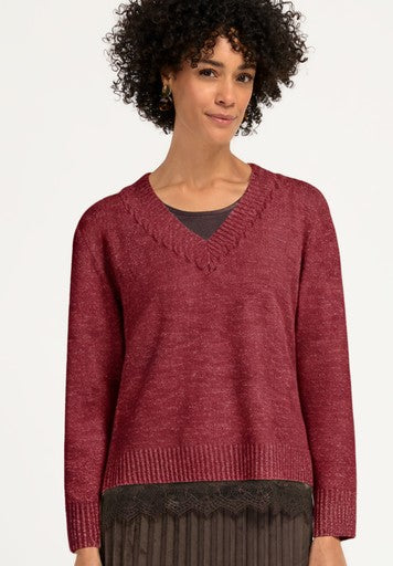 Cardigans rood Bianca