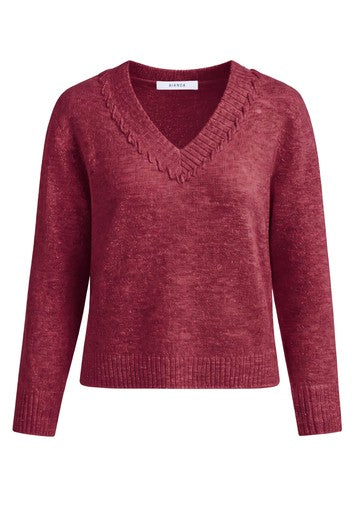 Cardigans rood Bianca