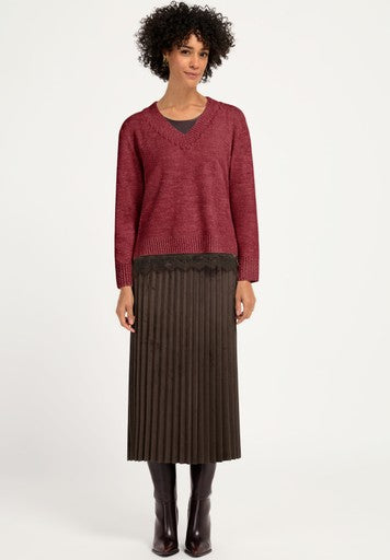 Cardigans rood Bianca