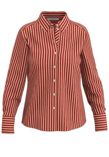 Blouses lange mouw rood Bianca