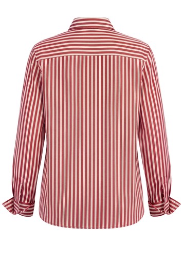 Blouses lange mouw rood Bianca