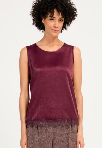 T-shirts korte mouw rood Bianca