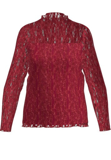 T-shirts korte mouw rood Bianca