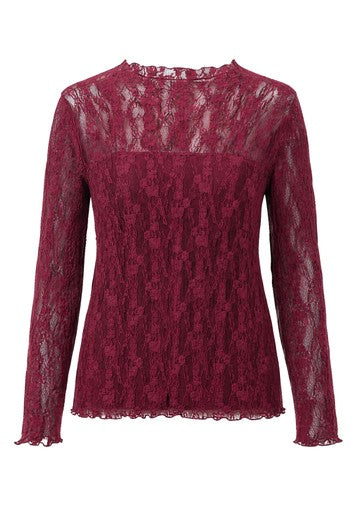T-shirts korte mouw rood Bianca