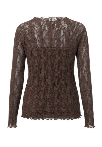 T-shirts korte mouw bruin Bianca