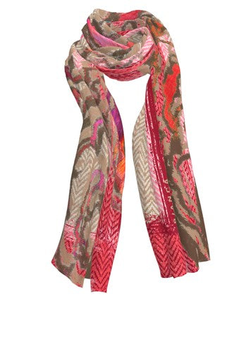 Sjaals rood Bianca