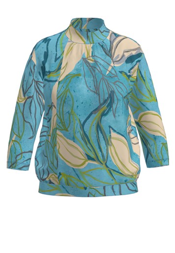 T-shirts korte mouw blauw Bianca