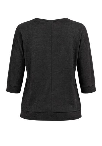 T-shirts korte mouw zwart Bianca