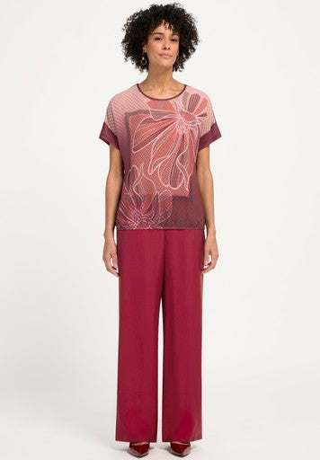 Broeken rood Bianca