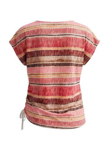 T-shirts korte mouw rood Bianca