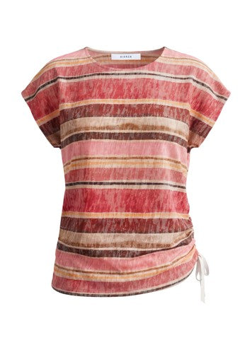 T-shirts korte mouw rood Bianca
