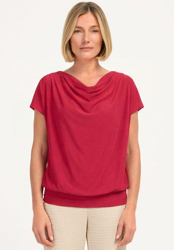 T-shirts korte mouw rood Bianca