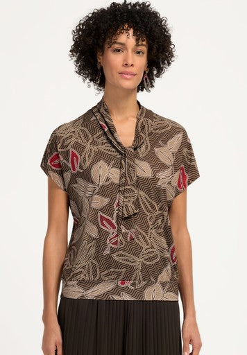 T-shirts korte mouw bruin Bianca
