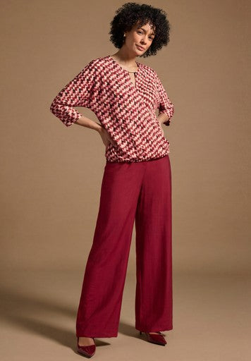 T-shirts korte mouw rood Bianca